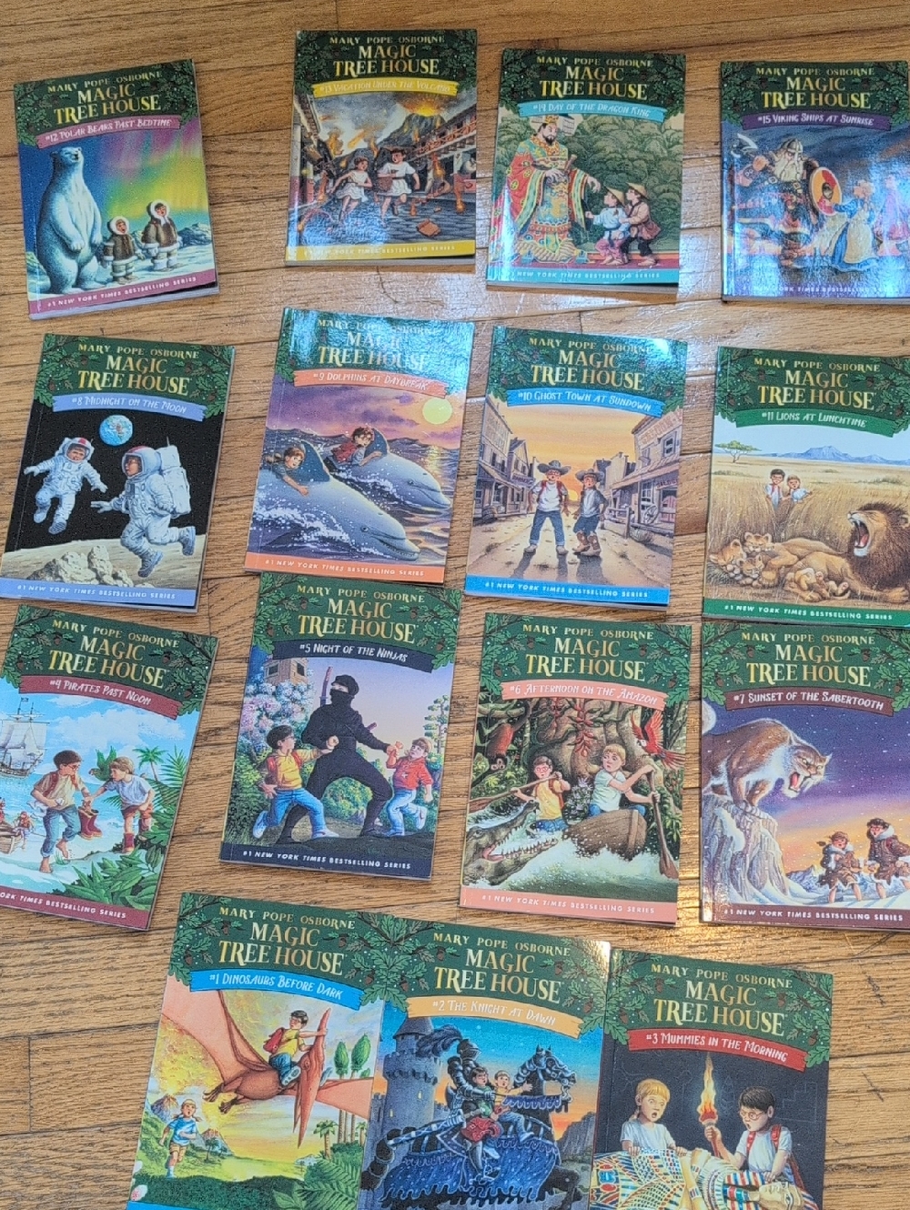 Magic Tree House Kids Book Set - Assorted Covers - Green Accents